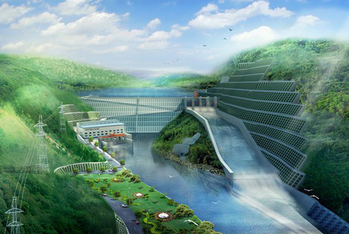 磁县老挝南塔河1号水电站项目